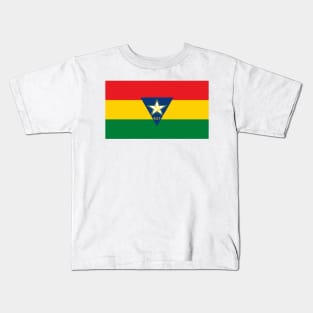 Socialist Tropican flag (iteration 4) Kids T-Shirt